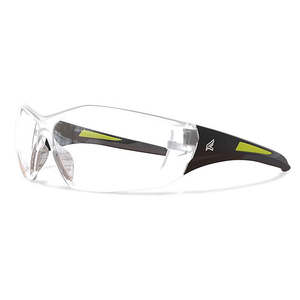 Edge Eyewear SD111-G2 Delano G2 Safety Glasses Clear Lens Black Frame 1/pc.