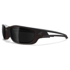 Edge Eyewear - TSK-XL216 - Kazbek XL Polarized Safety Glasses Smoke Lens Black Frame 1 Pack