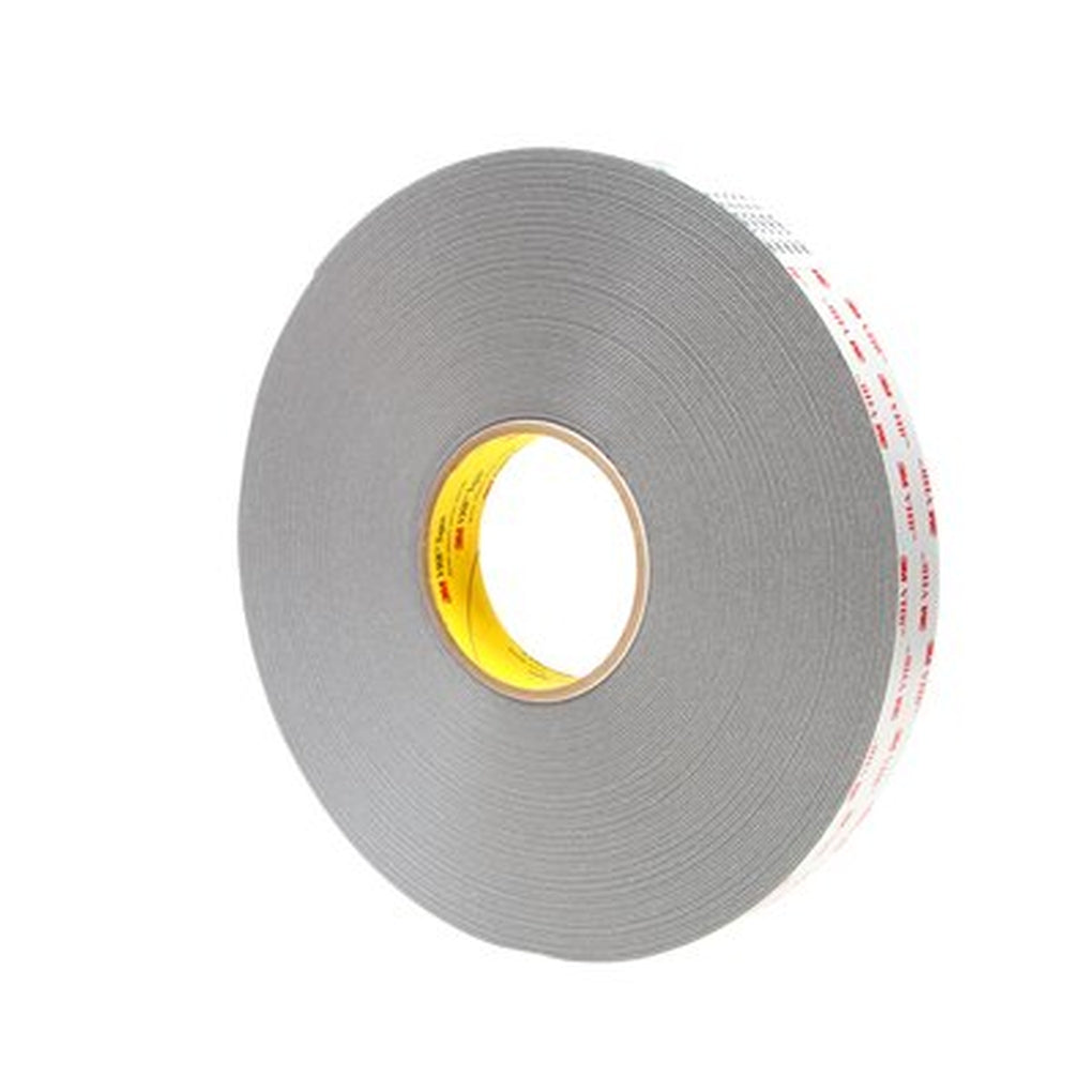 3M 26195 VHB Tape 4941F Gray Small Pack, 1 in x 36 yd 45.0 mil 70006196524