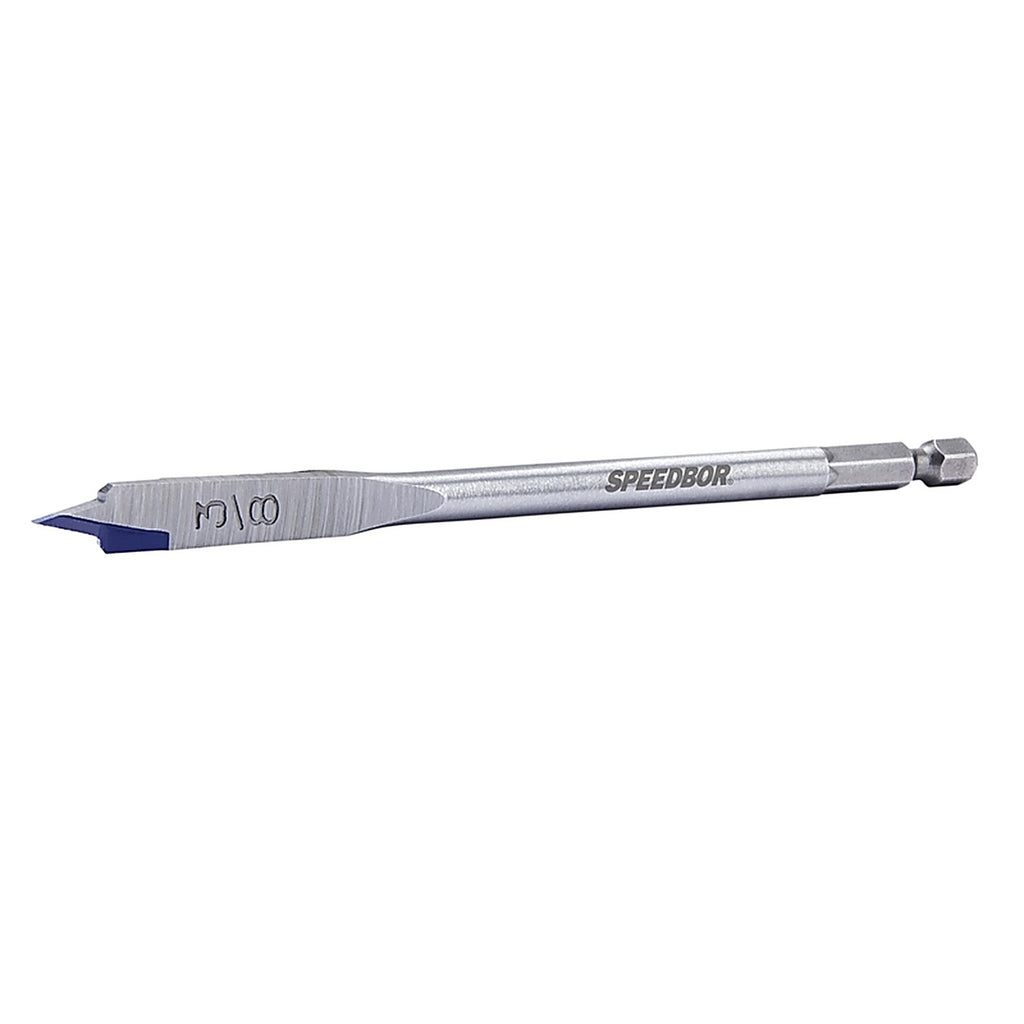 Irwin 88806 Speedbor 3/8 in. x 6 in. L Carbon Steel Wood Boring Bit 1/pc.