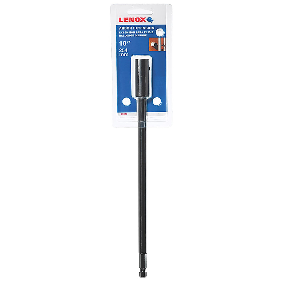 Lenox 3084310X 1/4 in. Dia. x 10 in. L Carbon Steel Extension 3/8 in. 1/Pack