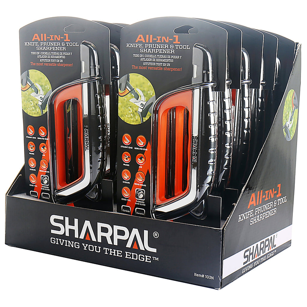 Sharpal - 103N - All-In-One Carbide/Ceramic Sharpener 1 Piece