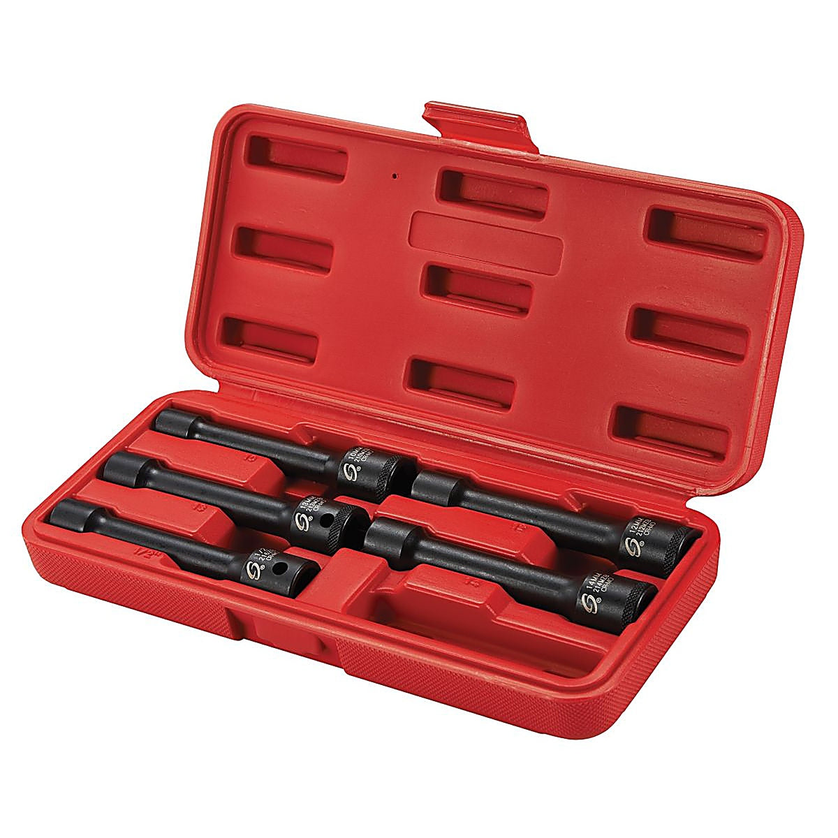 Sunex Tools - 2625 - 5 Piece 1/2 Inch Drive 12 Point Head Bolt Impact Socket Set