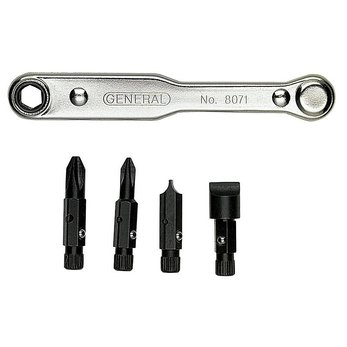 General Tools 8071 5/pc. Offset Screwdriver Set