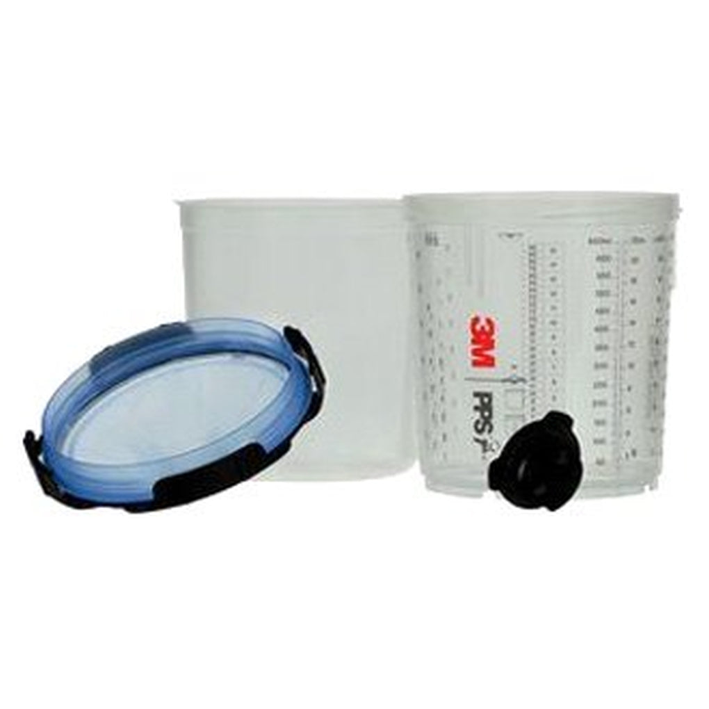 3M 26301 PPS Series 2.0 Spray Cup System Kit, Standard (22 fl oz, 650 mL), 125 Micron Filter