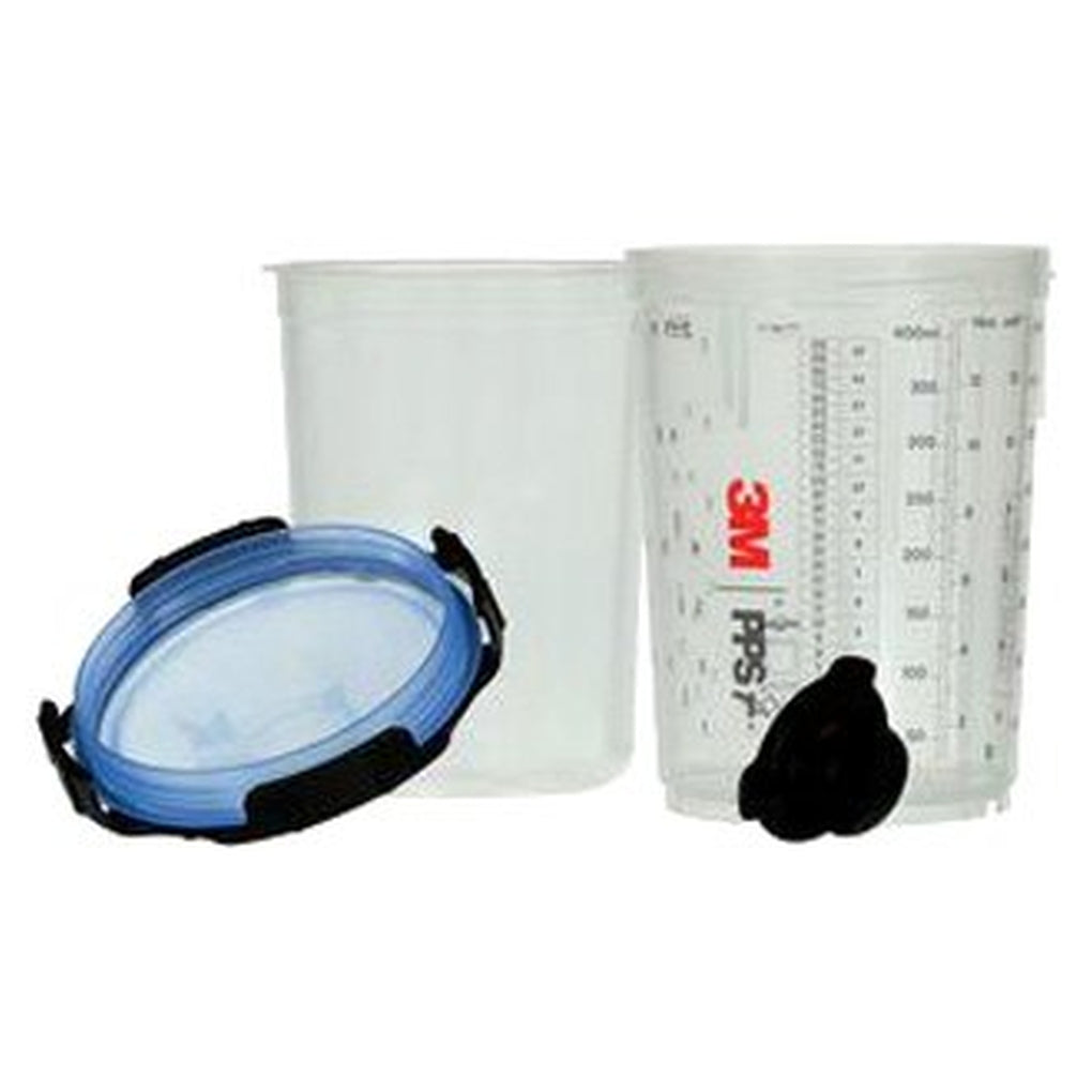 3M 26312 PPS Series 2.0 Spray Cup System Kit, Midi (13.5 fl oz, 400 mL), 125 Micron Filter