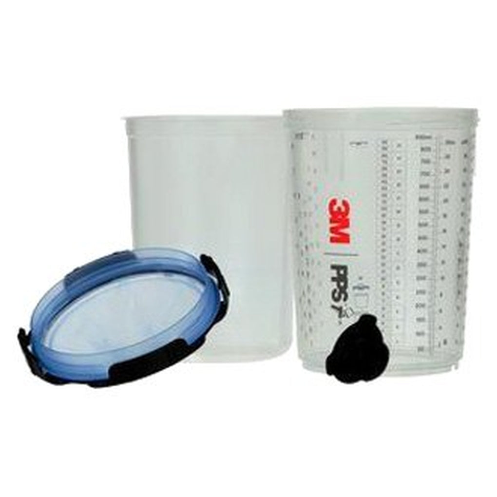 3M 26325 PPS Series 2.0 Spray Cup System Kit, Large (28 fl oz, 850 mL), 125 Micron Filter