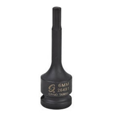Sunex 26491 1/2in. Dr Hex Drive Impact Socket, 6mm