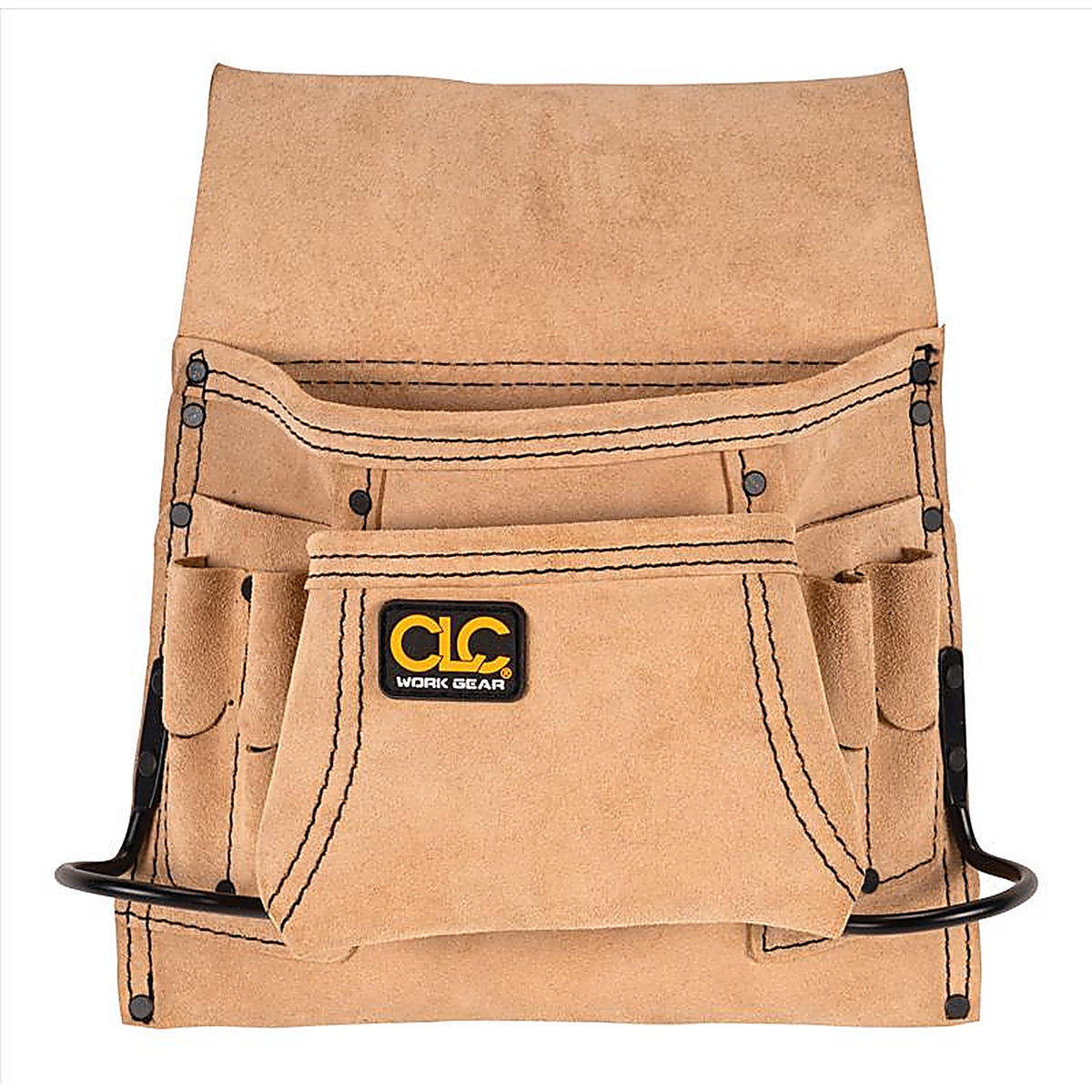 CLC I823X 3 in. W X 12.5 in. H Suede Nail and Tool Pocket Apron 8 pocket Tan 1 pc