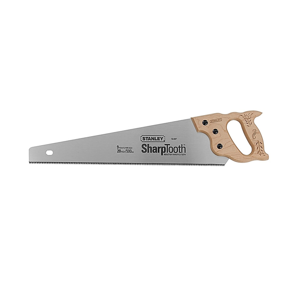 Stanley 15-087 SharpTooth 20 in. Carbon Steel Hand Saw 8 TPI 1/pc.