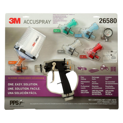 3M 26580 Accuspray ONE Spray Gun System with PPS Series 2.0 Spray Cup System 60455090773