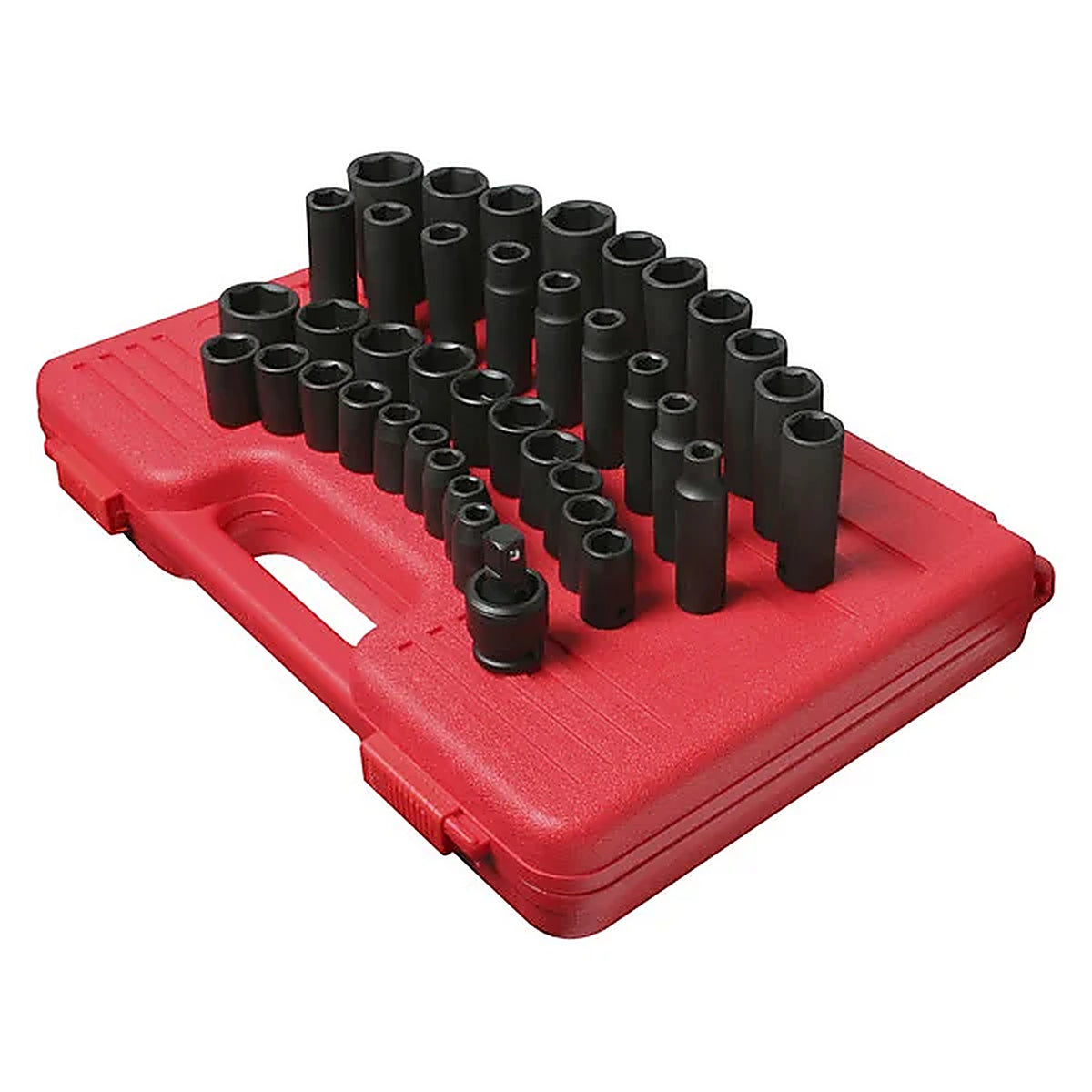 Sunex 2669 39/pc 1/2in. Drive Metric Master Impact Socket Set
