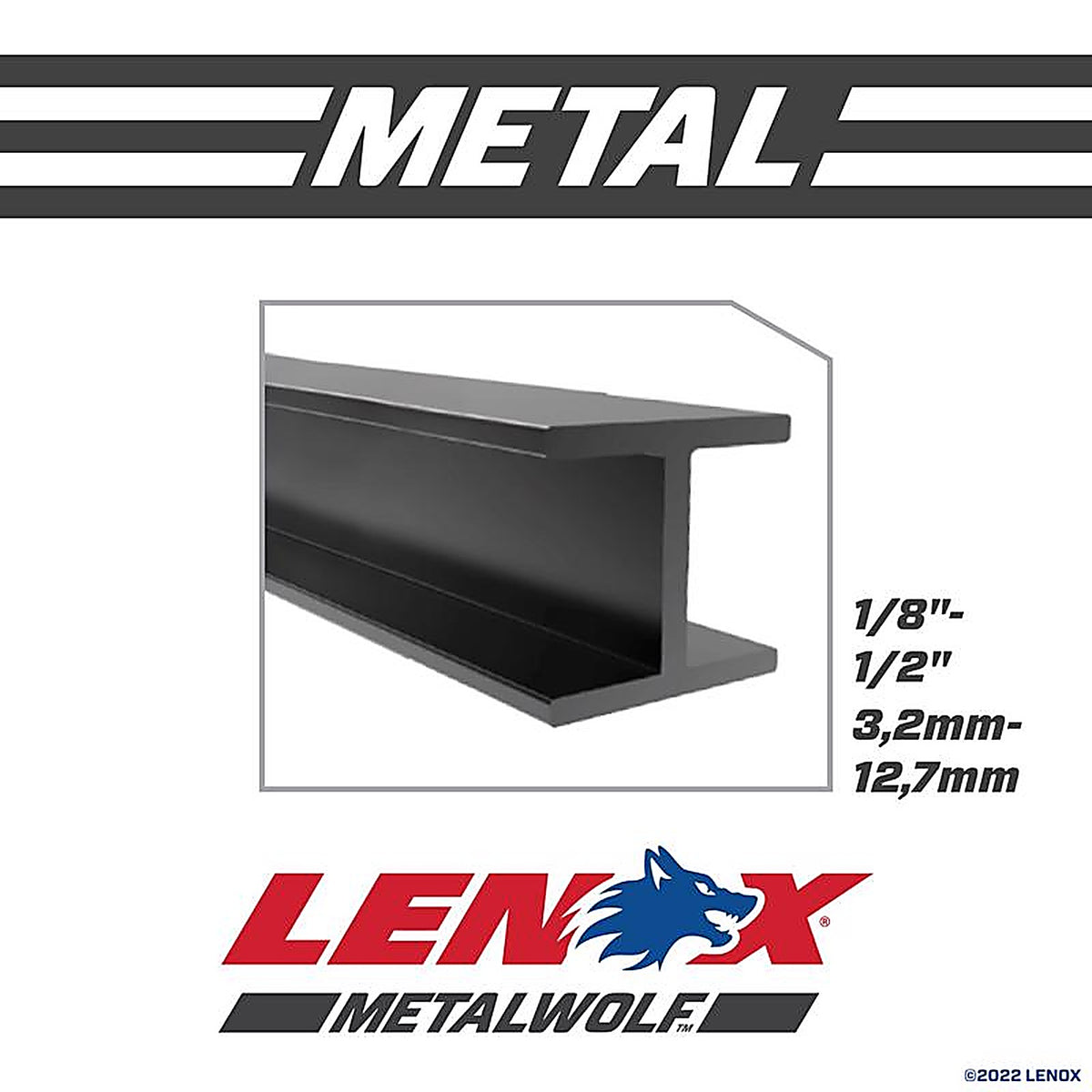 Lenox - 201726114R - Metalwolf 6 In. Bi-Metal Wave Edge Reciprocating Saw Blade 14 TPI 5 Pack