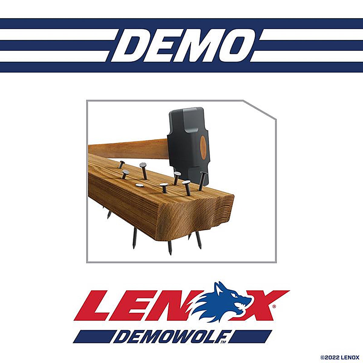 Lenox - 20485B106R - Demowolf 12 In. Bi-Metal Reciprocating Saw Blade 6 TPI 25 Pack
