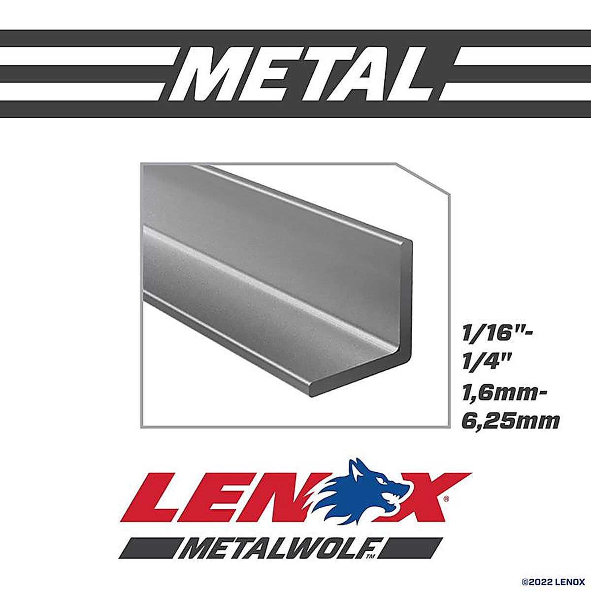 Lenox - 21510118R - Metalwolf 12 In. Bi-Metal Wave Edge Reciprocating Saw Blade 18 TPI 5 Pack