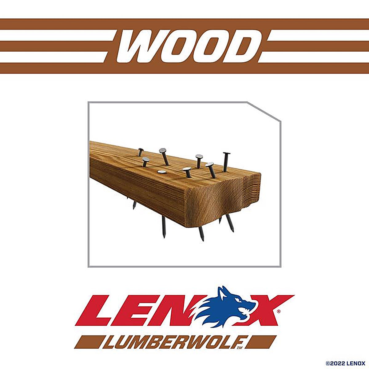 Lenox - 20558B956R - Lumberwolf 9 In. Bi-Metal Reciprocating Saw Blade 6 TPI 25 Pack