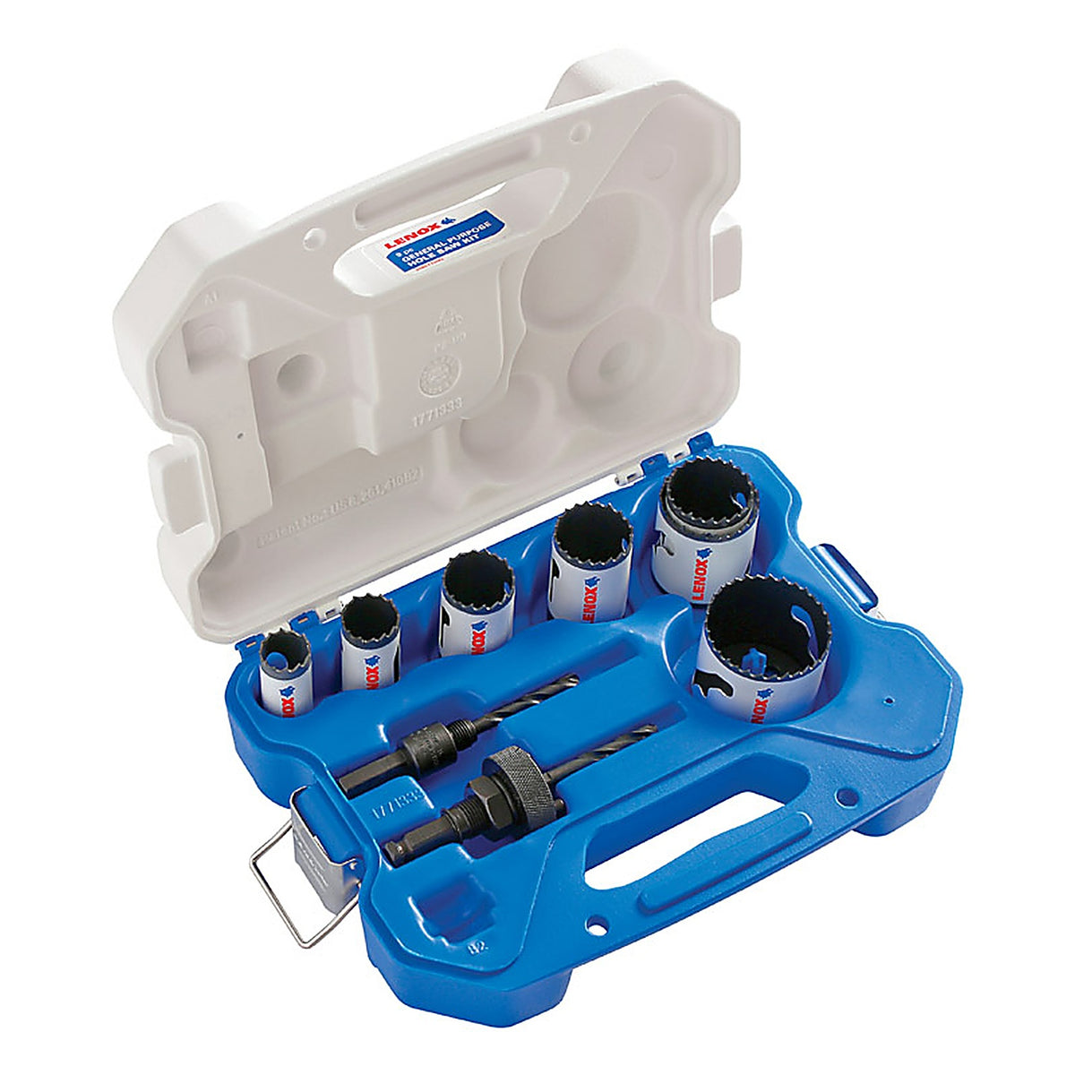 Lenox 30807700G Speed Slot Bi-Metal Hole Saw Kit 9 pc