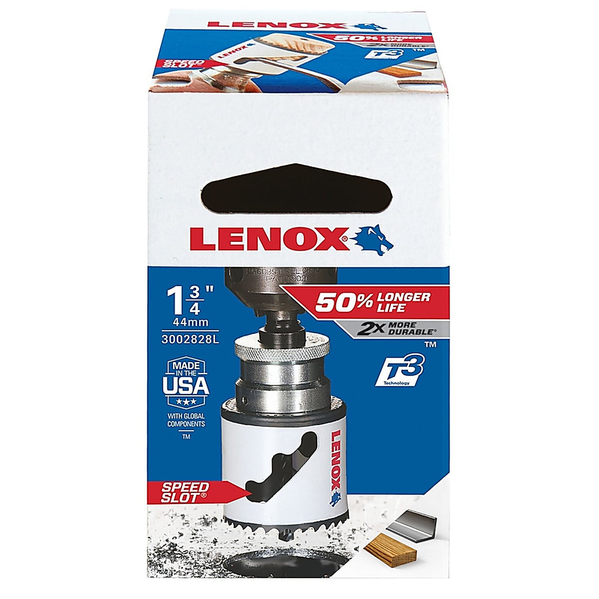 Lenox - 3002828L - Speed Slot 1-3/4 In. Bi-Metal 1.5 In. L Hole Saw