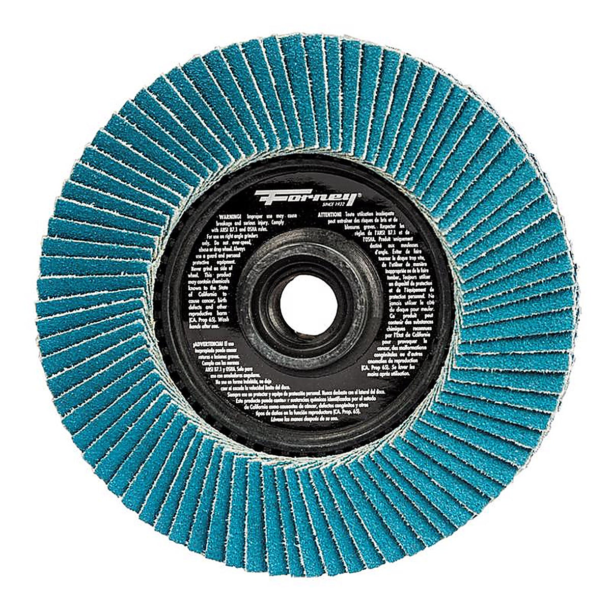 Forney 71924 4-1/2 in. D X 1/4 in. thick T Metal Grinding Wheel 1 pc
