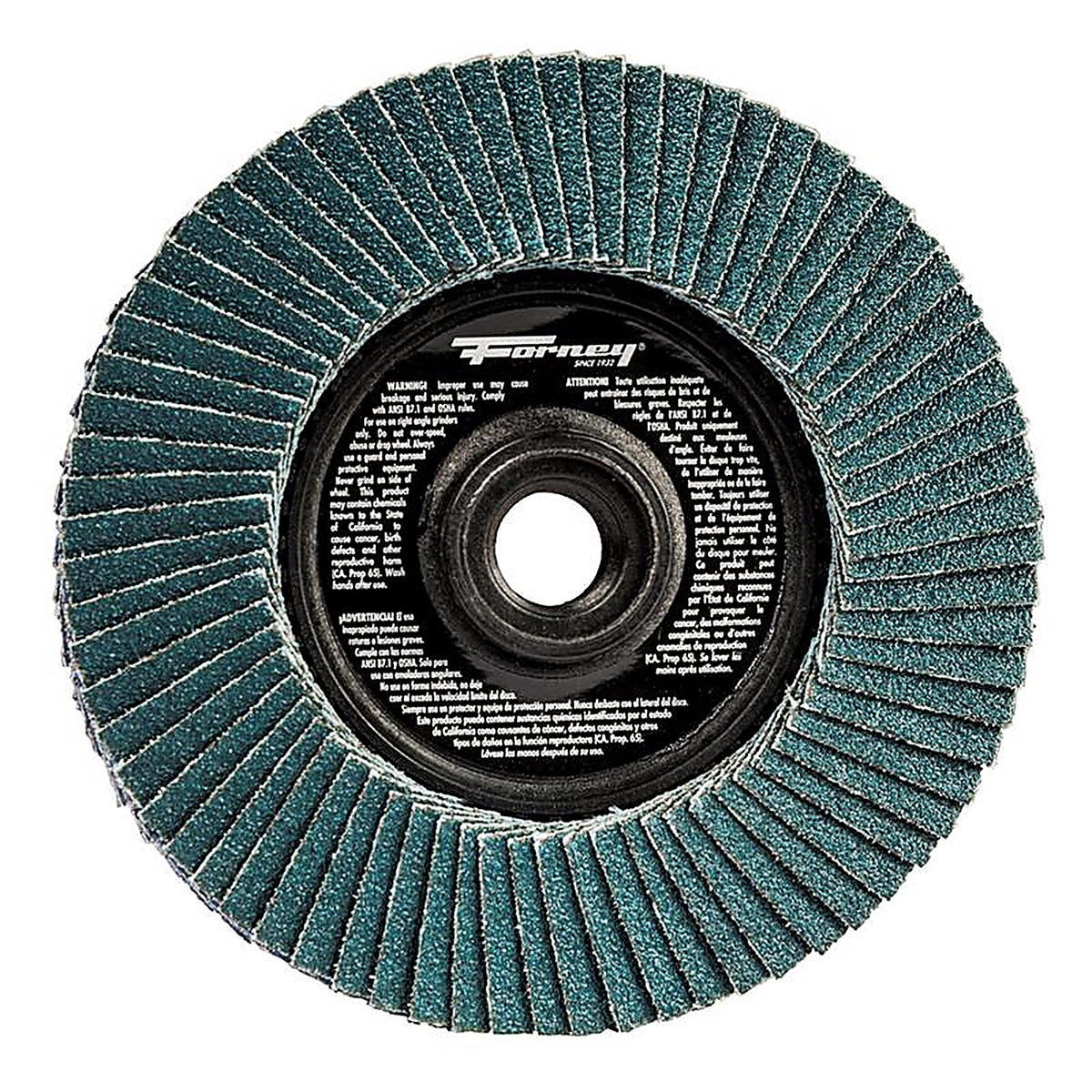 Forney 71923 4-1/2 in. D X 1/4 in. thick T Masonry Grinding Wheel 1 pc
