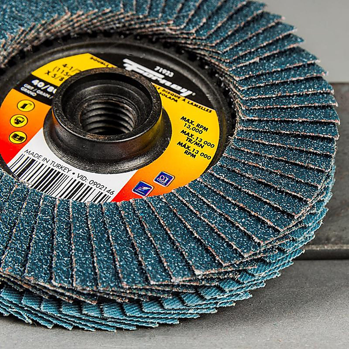 Forney 71923 4-1/2 in. D X 1/4 in. thick T Masonry Grinding Wheel 1 pc
