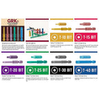 GRK Fasteners - 87445 - Star T25 X 3 In. L Power Bit Steel 2 Piece