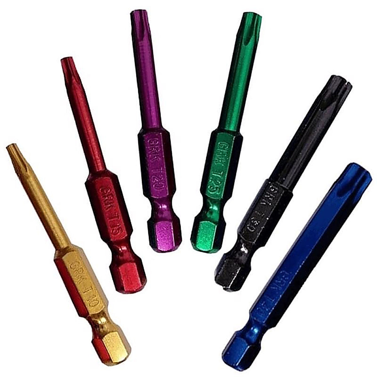 GRK Fasteners 187427 Star T15 x 2 in. L Power Bit Carbon Steel 2/pc.