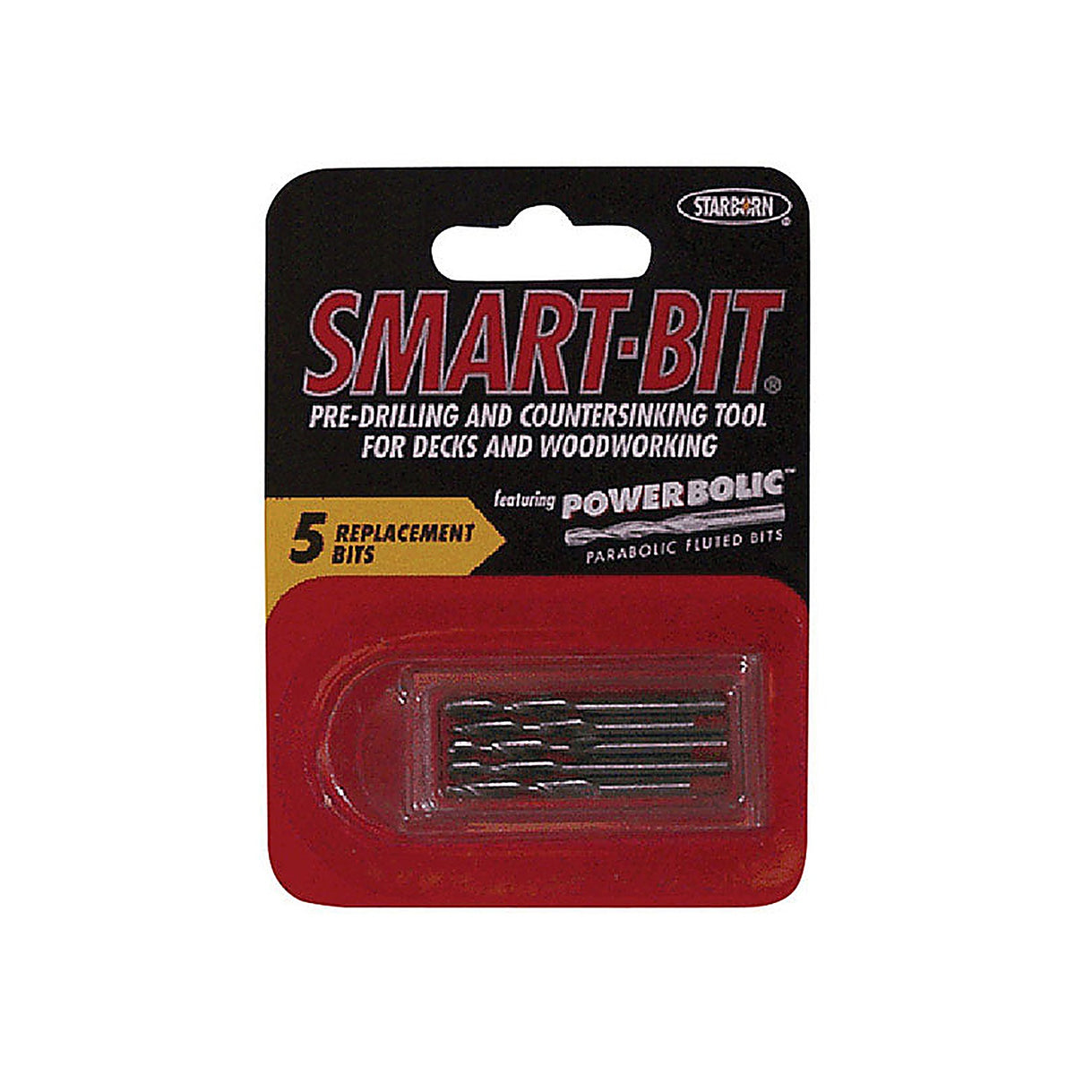 Starborn - BDA160 - Smart-Bit #7 Stainless Steel Replacement Bit 5 Piece