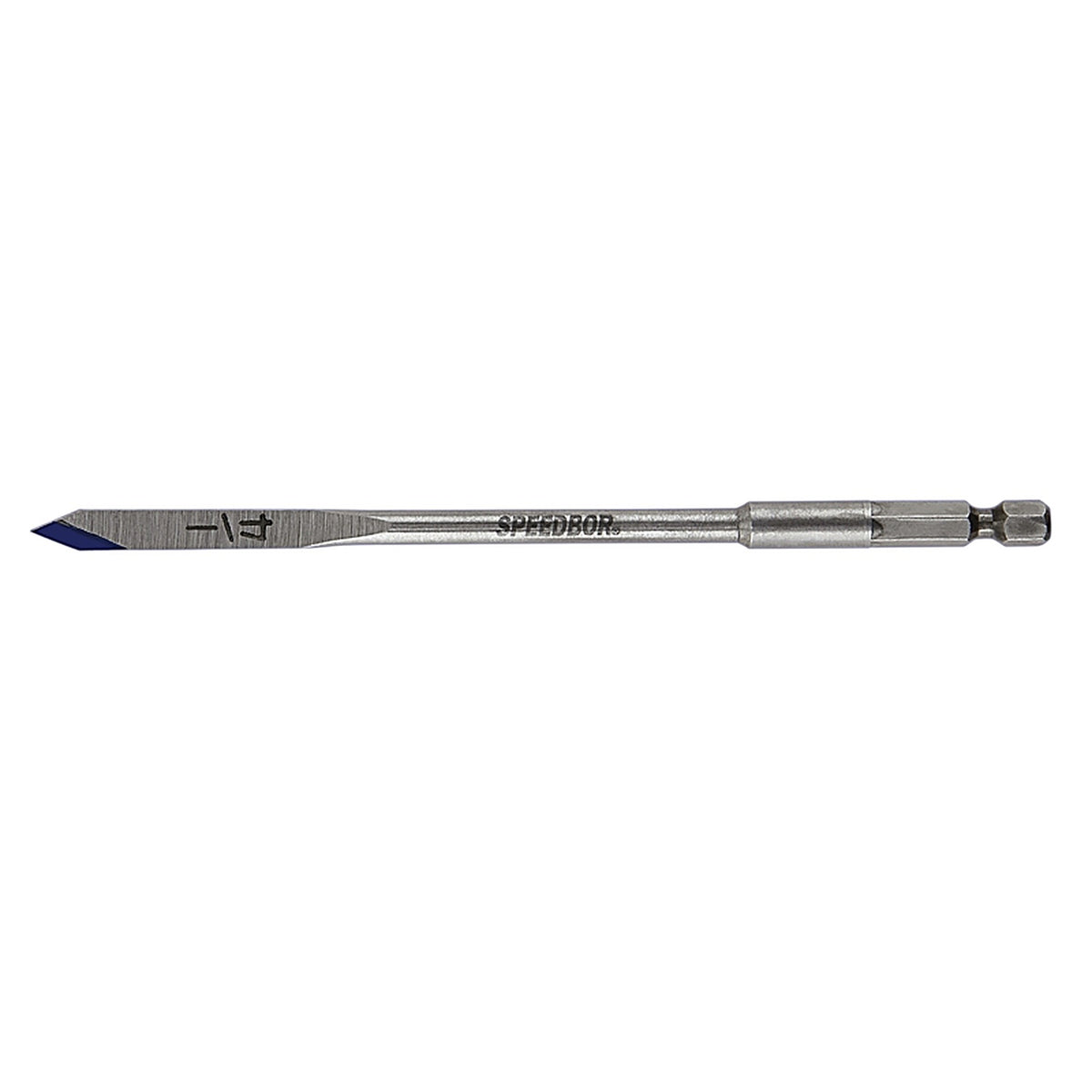Irwin 88804 Speedbor 1/4 in. x 6 in. L Carbon Steel Wood Boring Bit 1/pc.