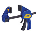 Irwin 1964717 Quick-Grip 6 in. x 3-1/2 in. D Bar Clamp 300 lb.