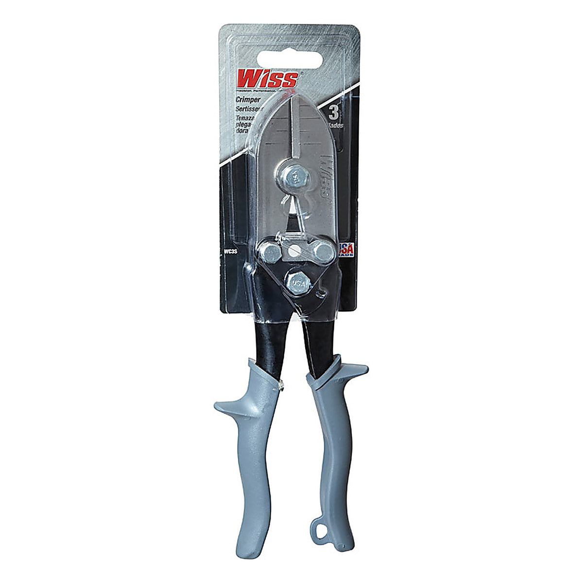 Crescent - WC3SN - Wiss 9-3/4 In. HVAC Hand Crimper Red 1 Pack