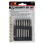 Performance Tool - W8659 - Assorted 3 In. L Security Bit Set Multi-Material 32 Piece