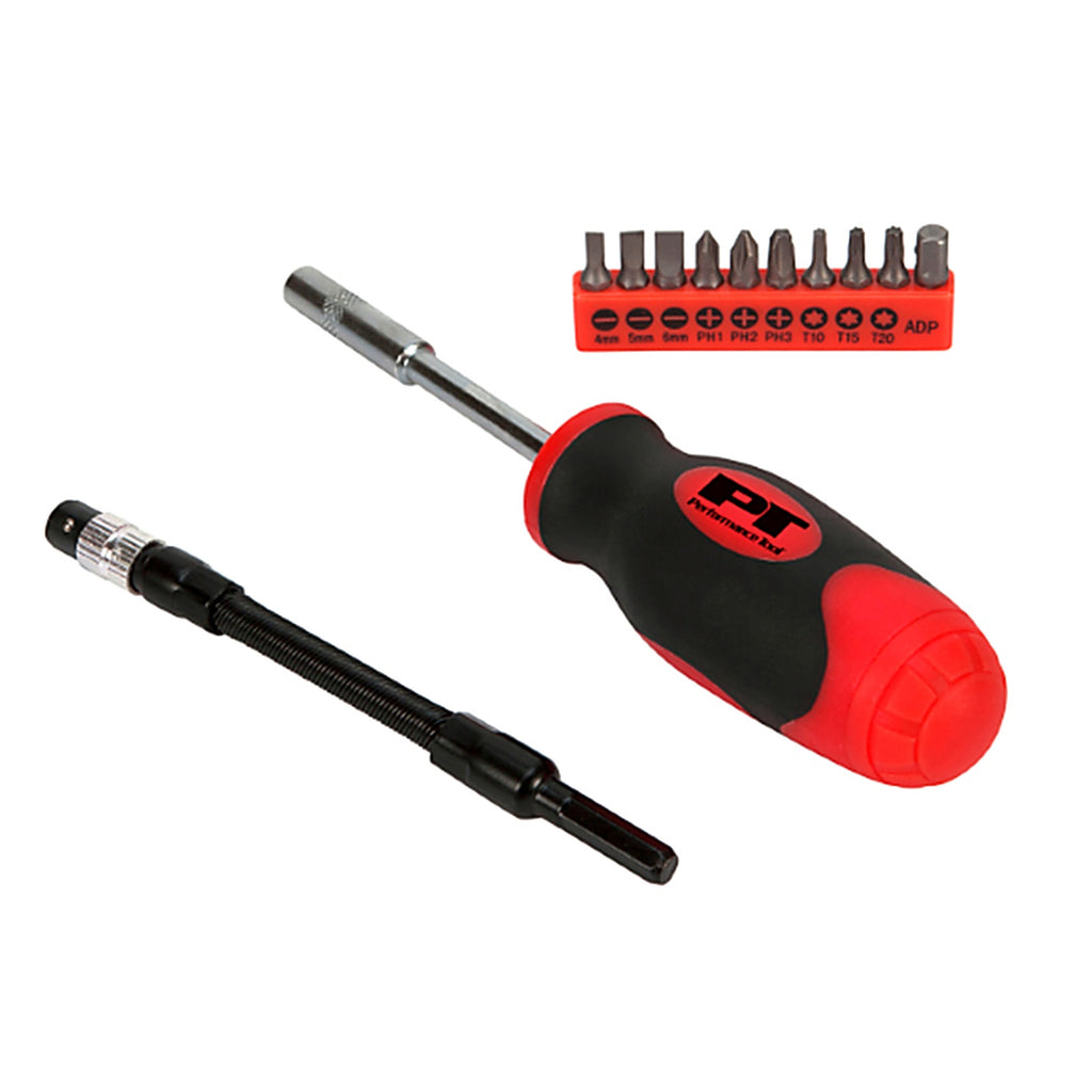 Performance Tool - W1728 - Phillips/Slotted/Star Bit Driver 12 Piece