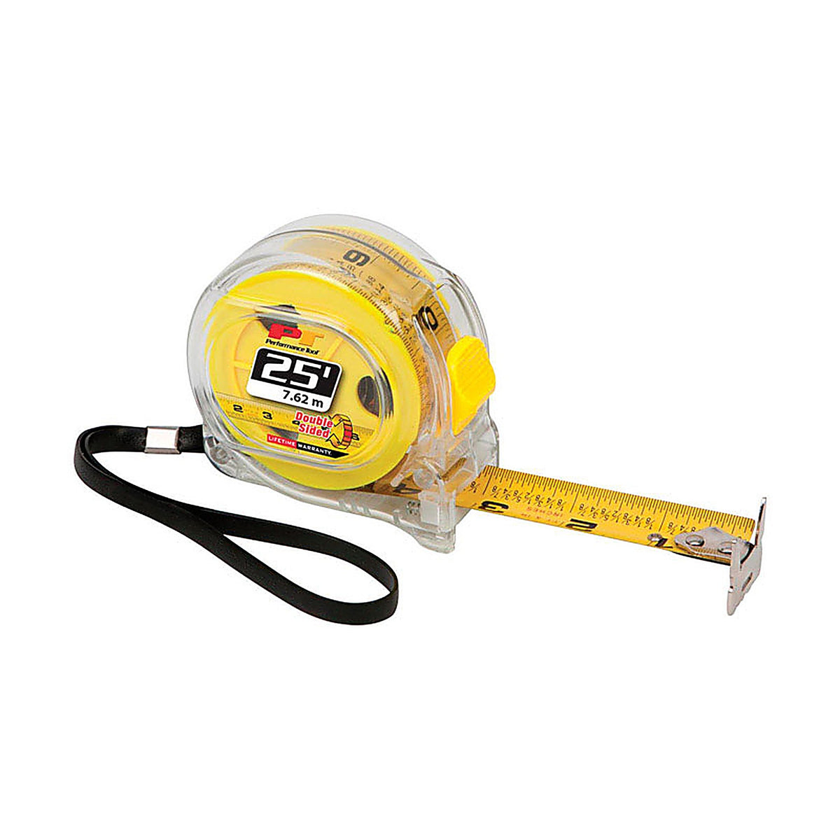 Performance Tool - W5041 - 25 Ft. L X 1 In. W Double Sided Tape Measure 1 Pack