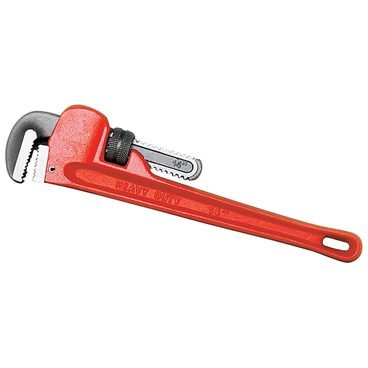 Performance Tool - W1133-14B - 2 In. Pipe Wrench 14 In. L Orange 1 Piece