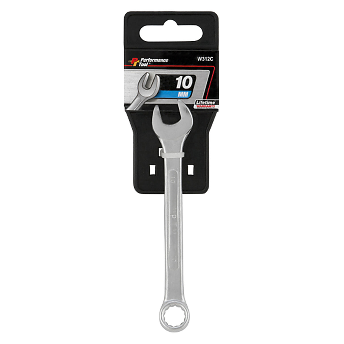 Performance Tool - W312C - 10 MM X 10 MM 12 Point Metric Combination Wrench 1 Piece