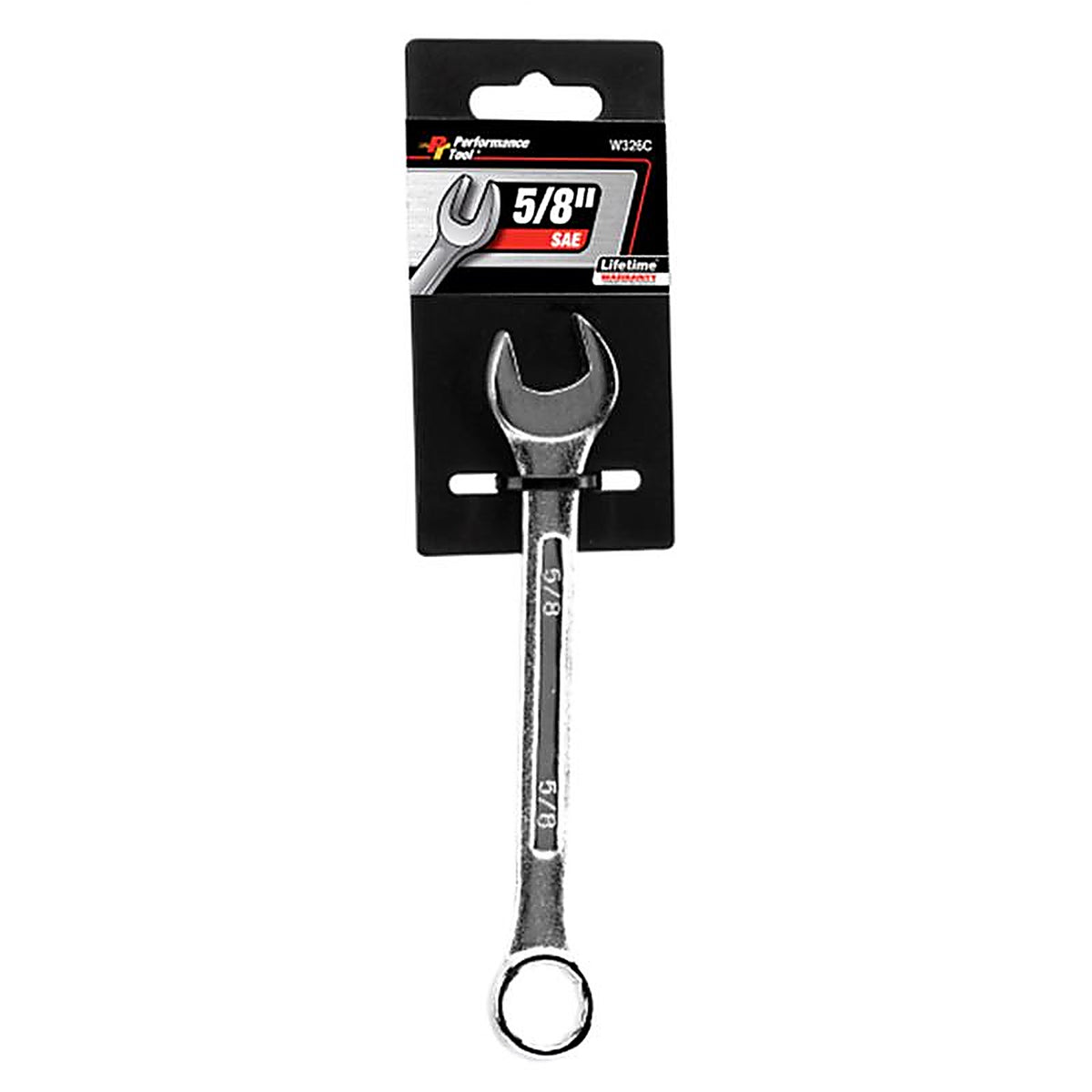 Performance Tool - W326C - 5/8 In. X 5/8 In. 12 Point SAE Combination Wrench 1 Piece