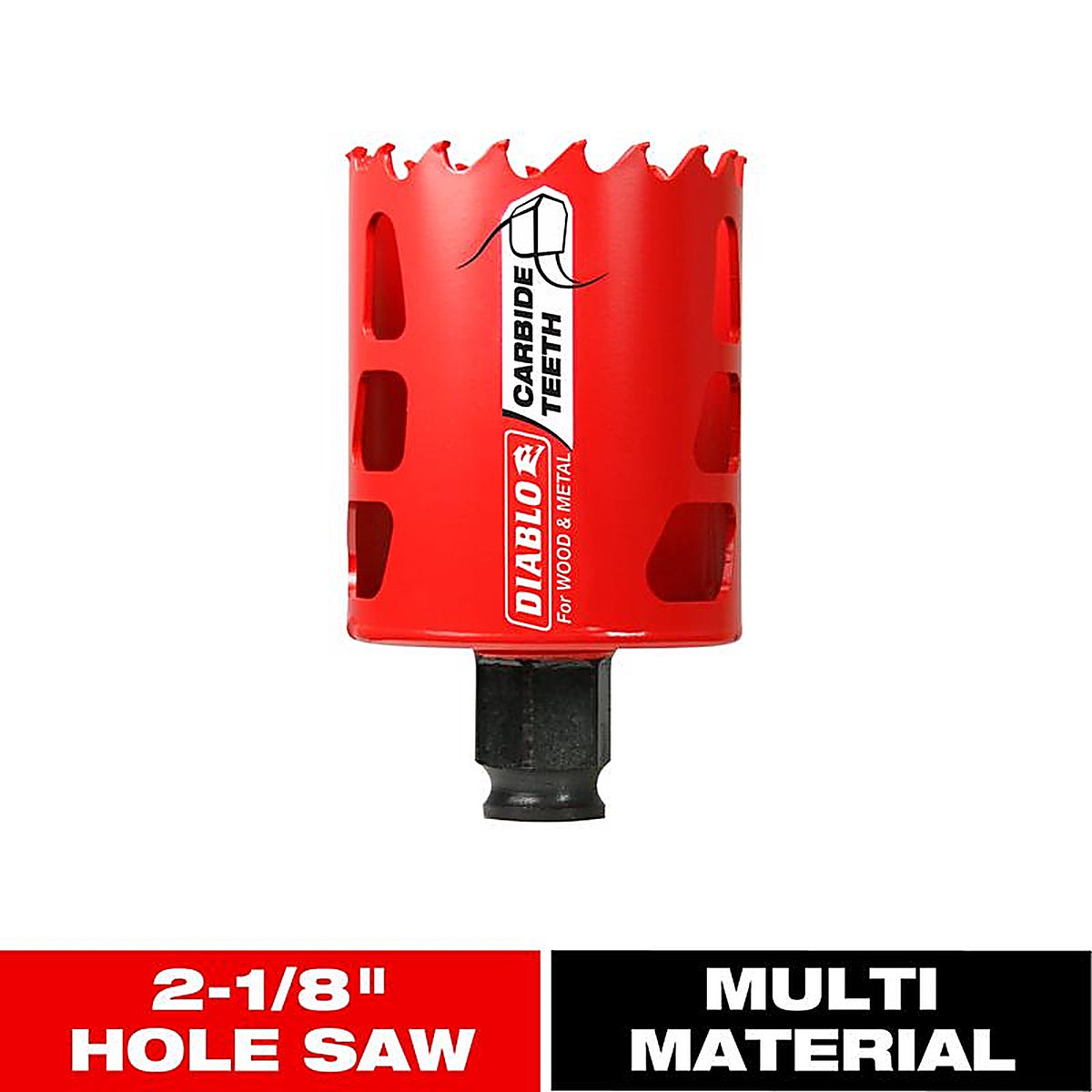 Diablo DHS2125CT 2-1/8 in. Carbide Tipped Mandrel Hole Saw 1 pc