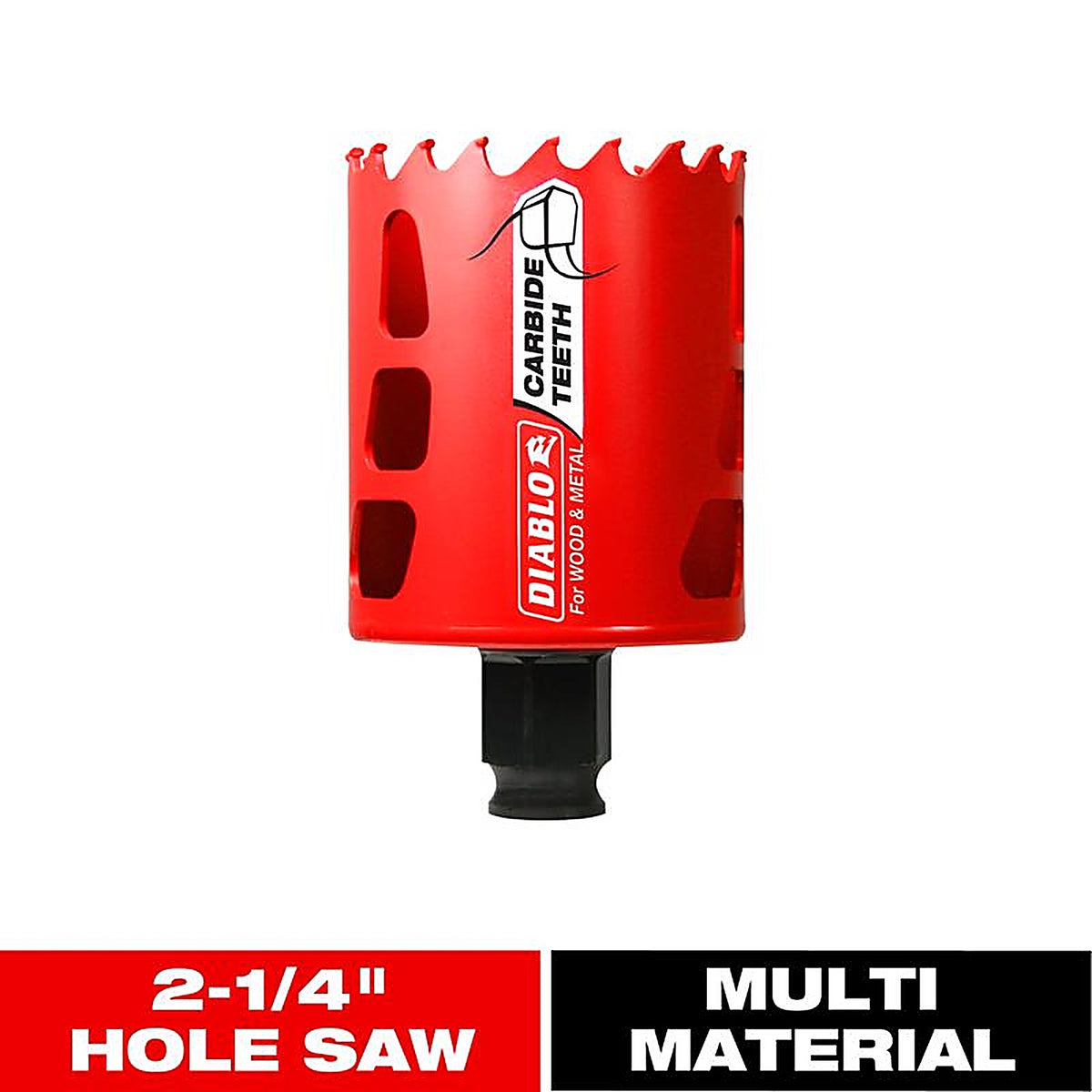 Diablo DHS2250CT 2-1/4 in. Carbide Tipped Mandrel Hole Saw 1 pc