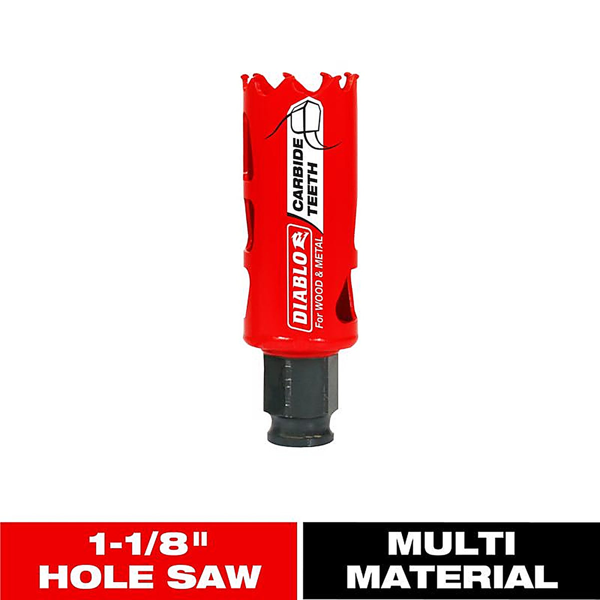 Diablo DHS1125CT 1-1/8 in. Carbide Tipped Mandrel Hole Saw 1 pc