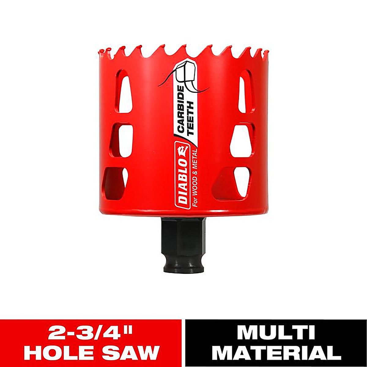Diablo DHS2750CT 2-3/4 in. Carbide Tipped Mandrel Hole Saw 1 pc