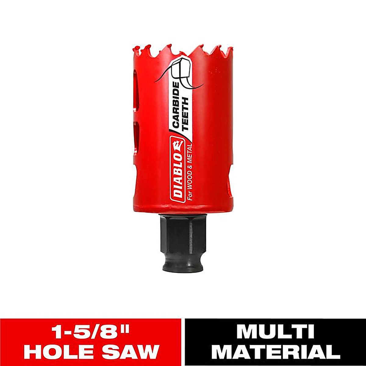 Diablo DHS1625CT 1-5/8 in. Carbide Tipped Mandrel Hole Saw 1 pc