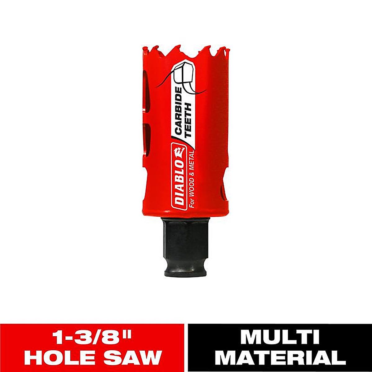 Diablo DHS1375CT 1-3/8 in. Carbide Tipped Mandrel Hole Saw 1 pc