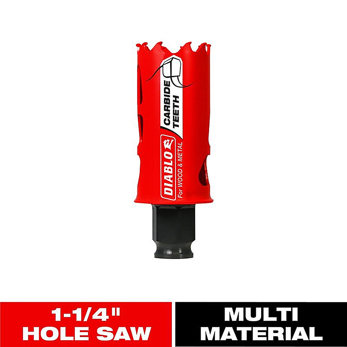 Diablo DHS1250CT 1-1/4 in. Carbide Tipped Mandrel Hole Saw 1 pc