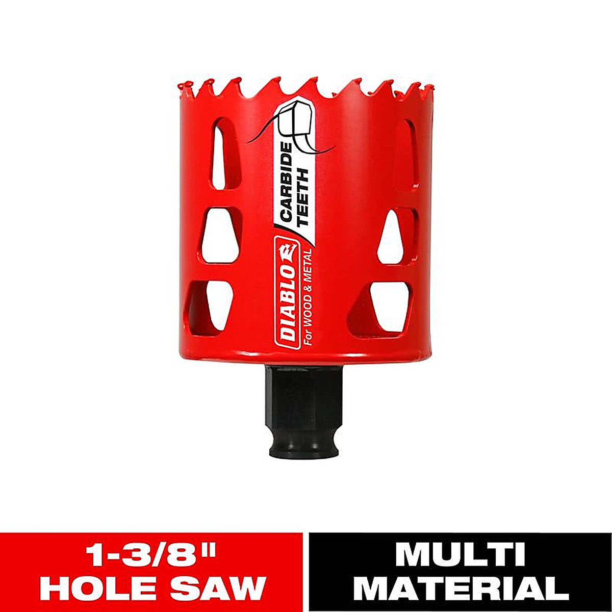 Diablo DHS2375CT 2-3/8 in. Carbide Tipped Mandrel Hole Saw 1 pc
