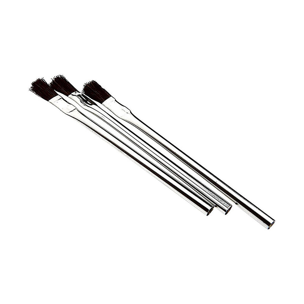 Forney 60300 Solder Flux Brush Tin-Plated 3 pc