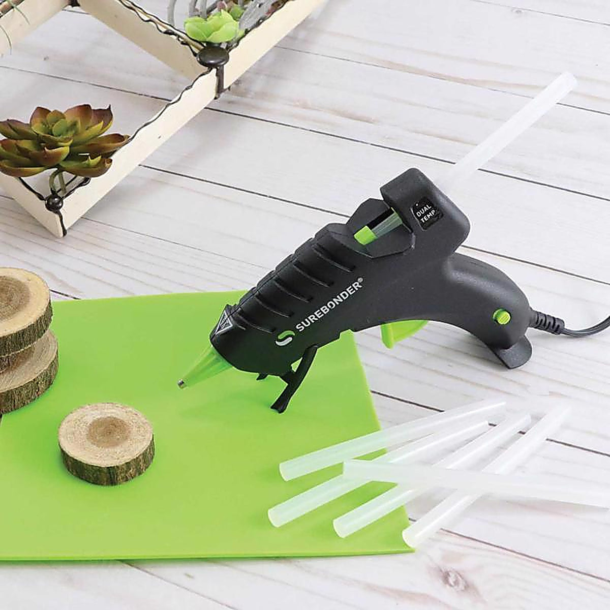 Surebonder - DT-200FKIT - Plus 20 W Dual Temperature Mini Glue Gun Kit 110 V