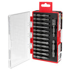Performance Tool - W9027 - Assorted 1 In. L Driver Bit Set Multi-Material 75 Piece