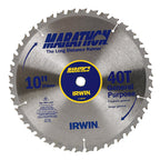 Irwin 14070 Marathon 10 in. Dia. x 5/8 in. Carbide Miter and Table Saw Blade 40 teeth 1/Pack