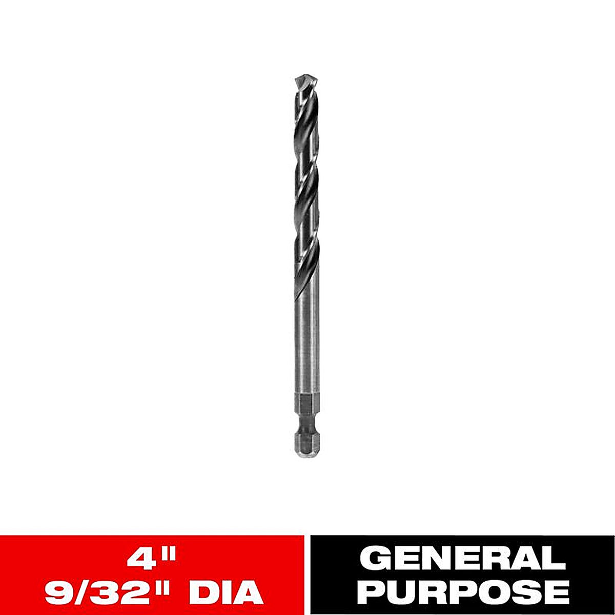 Diablo DHS4BITCB 1/4 in. S X 4 in. L Cobalt Pilot Drill Bit 1 pk
